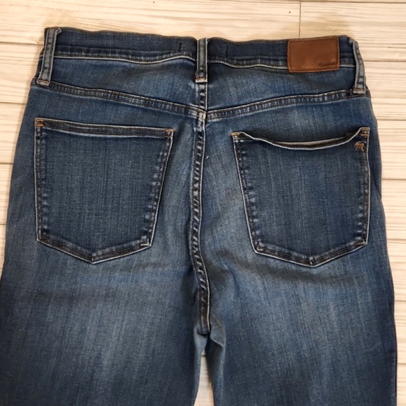 Womens Madewell 10" high rise skinny crop jean size 30. - Picture 6 of 12